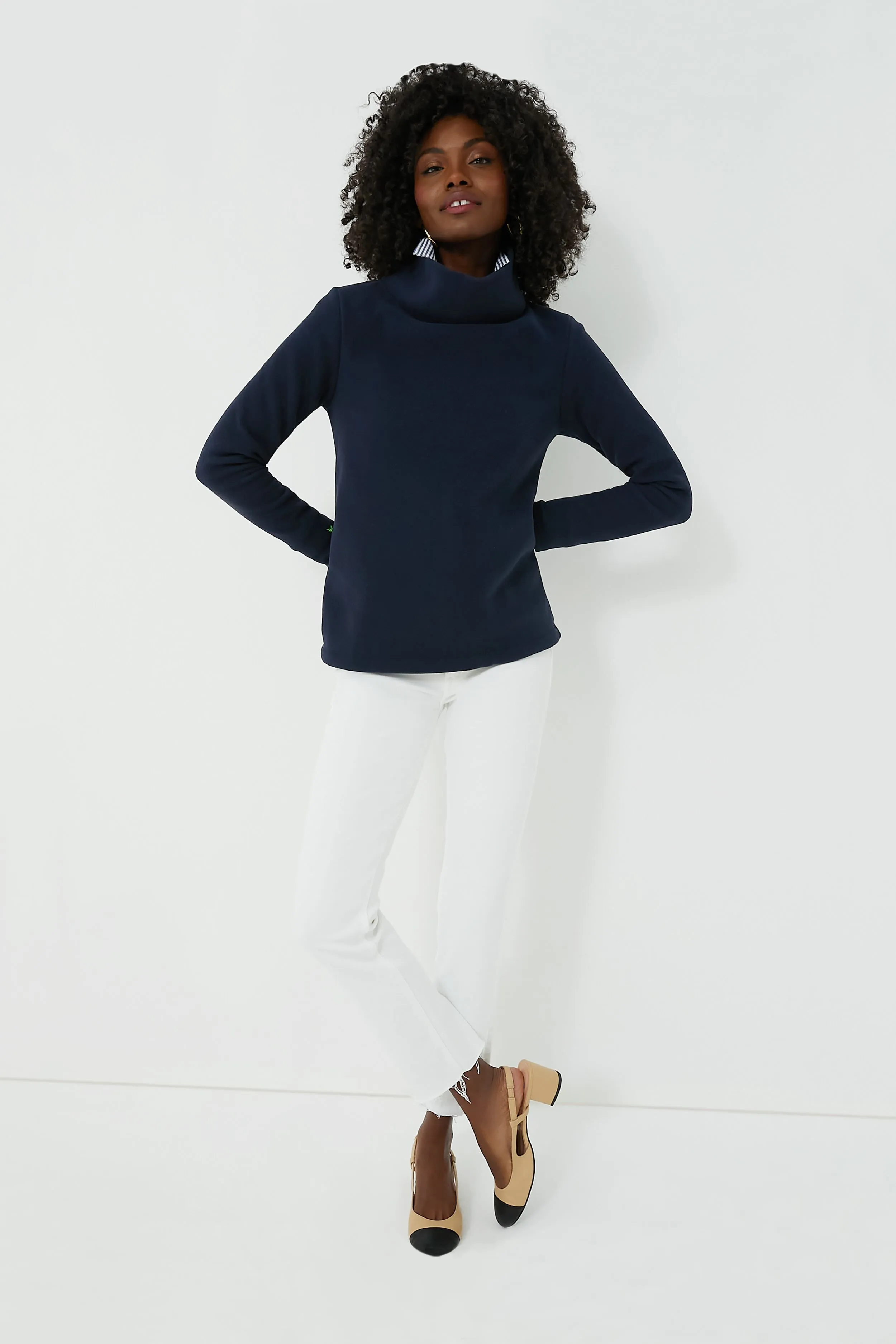 Navy Greenpoint Turtleneck