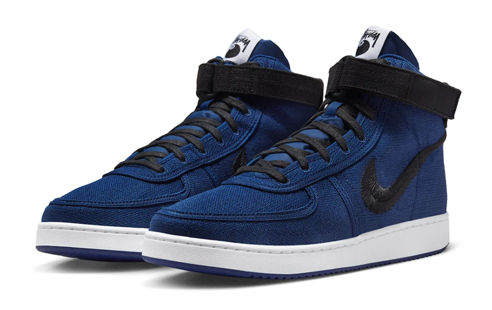 NIKE VANDAL HIGH STUSSY DEEP ROYAL BLUE