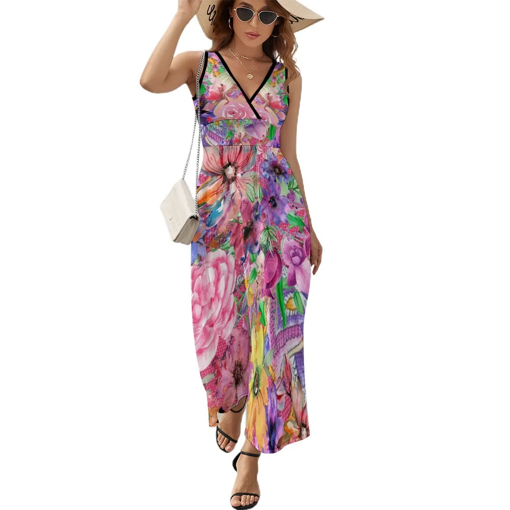 Nothing but Floral Temperament Ladies Sleeveless Dress