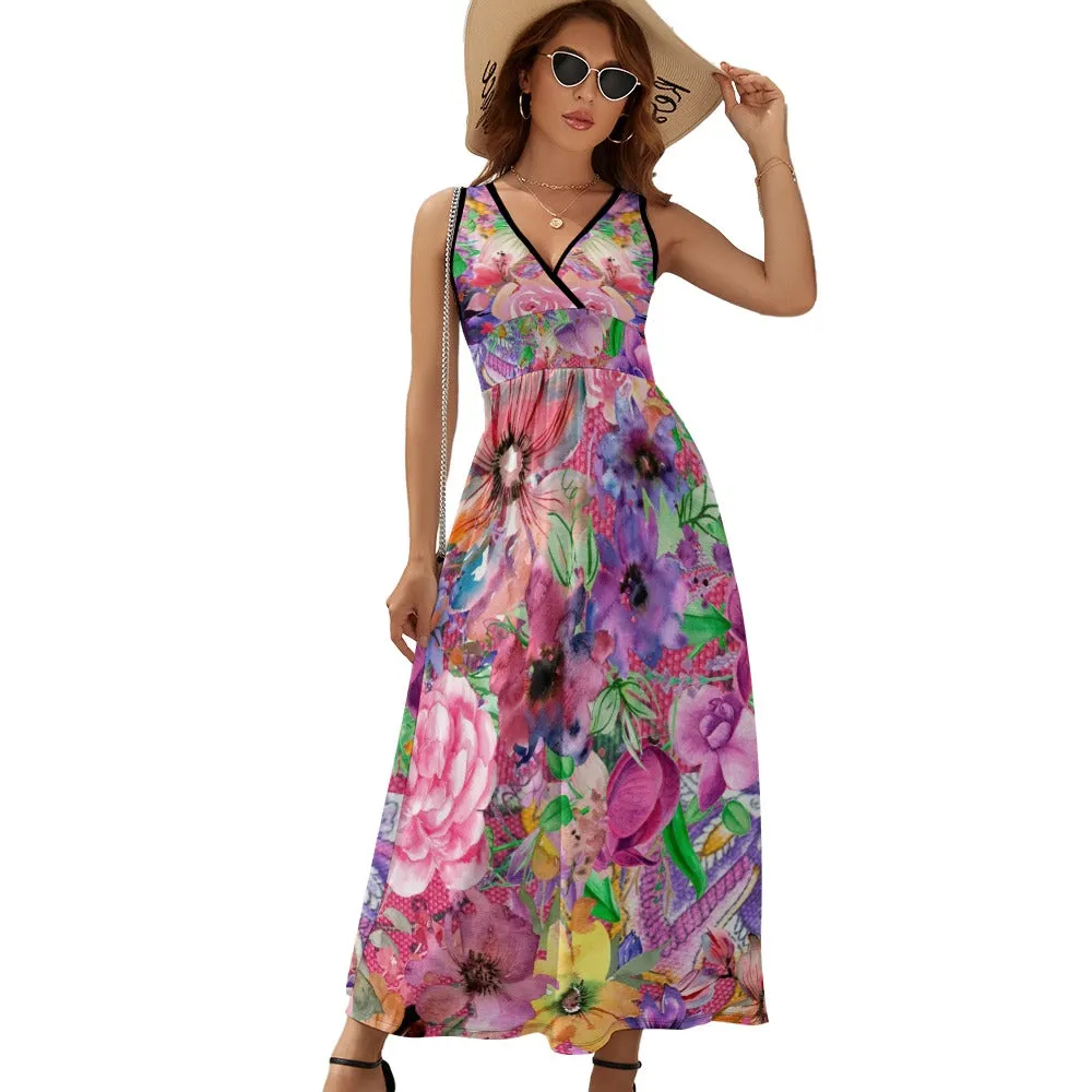 Nothing but Floral Temperament Ladies Sleeveless Dress