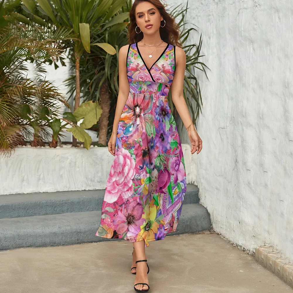 Nothing but Floral Temperament Ladies Sleeveless Dress