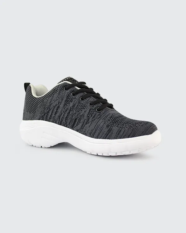 Nurse Shoes -Laverly Grey Woven