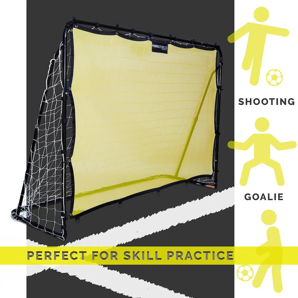 Perfect Soccer Goal & Rebounder 2-in-1