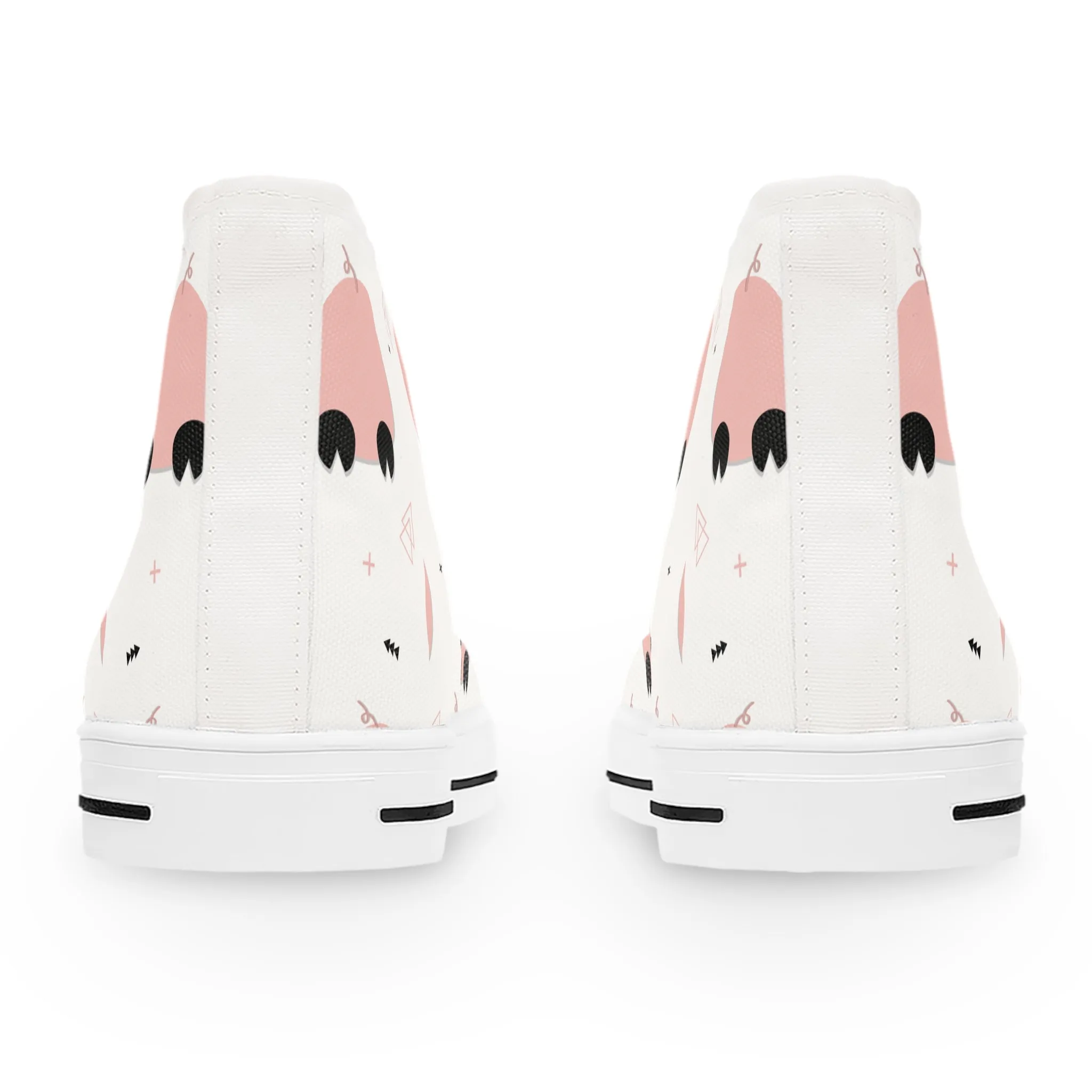 Pig Feet Women's High Top Sneakers