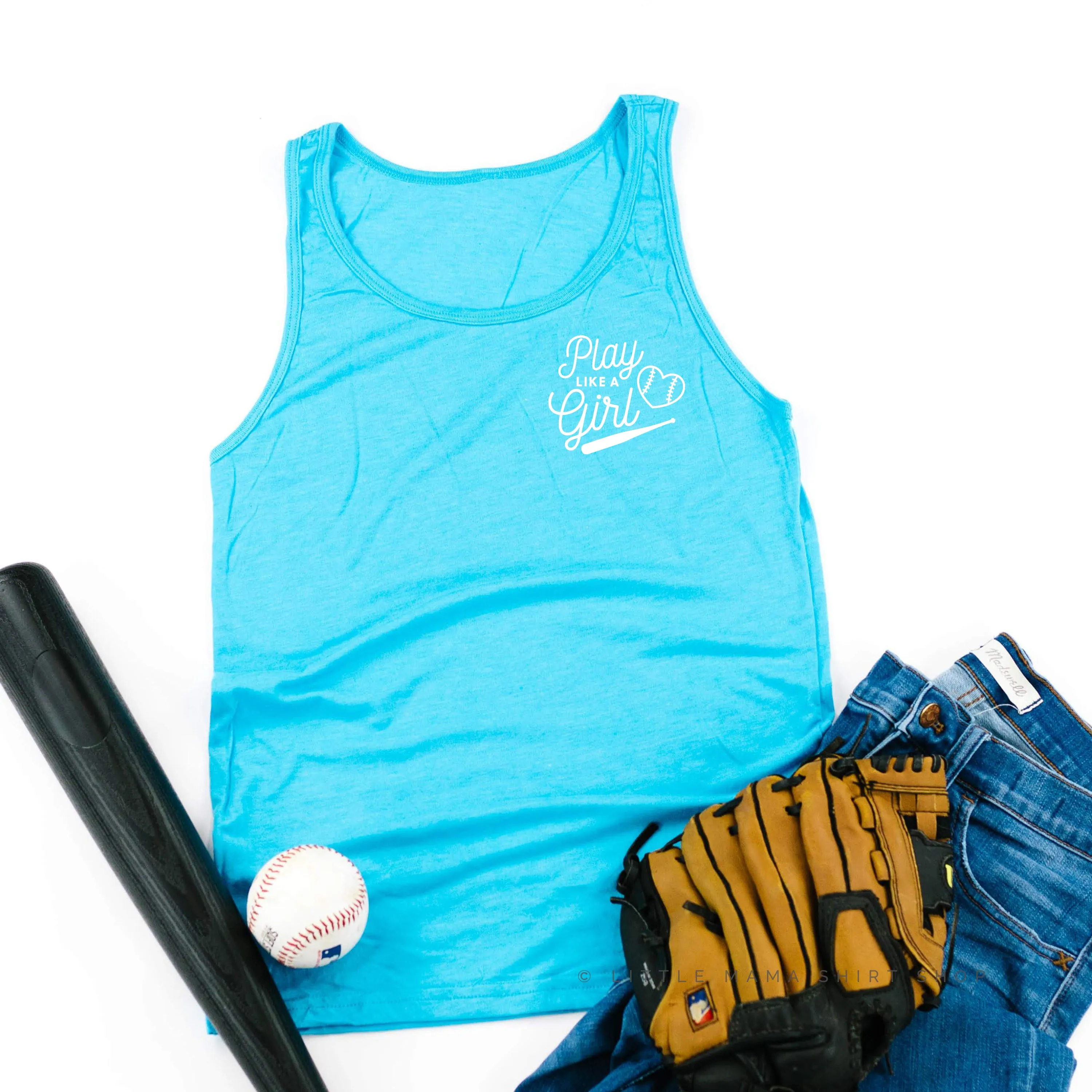 Play Like A Girl - Unisex Jersey Tank