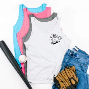 Play Like A Girl - Unisex Jersey Tank