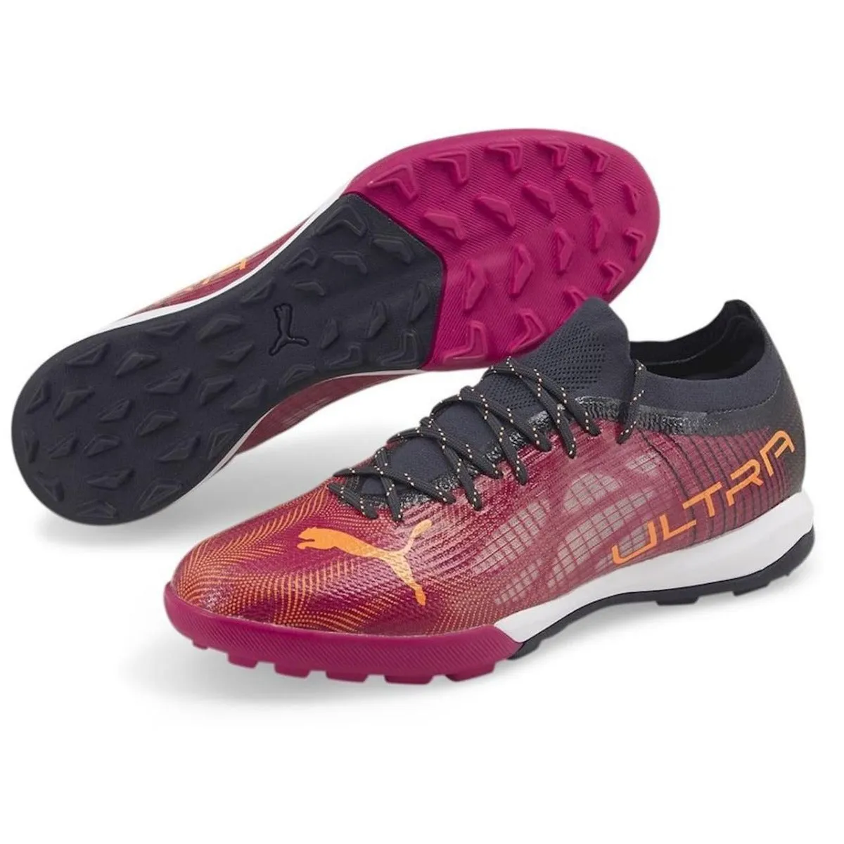 Puma Ultra 1.4 Pro Cage Turf - Fuchsia-Neon Citrus