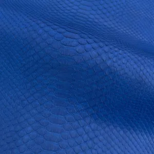 Python Matte | Electric Blue | Long Tail Back Cut