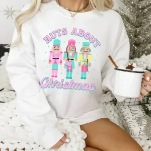 "Nuts About Christmas" Nutcracker Sweatshirt From Kawaii Stop