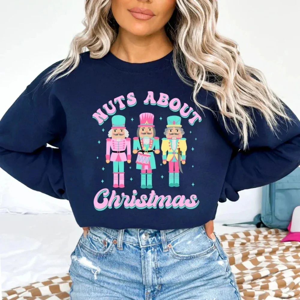 "Nuts About Christmas" Nutcracker Sweatshirt From Kawaii Stop