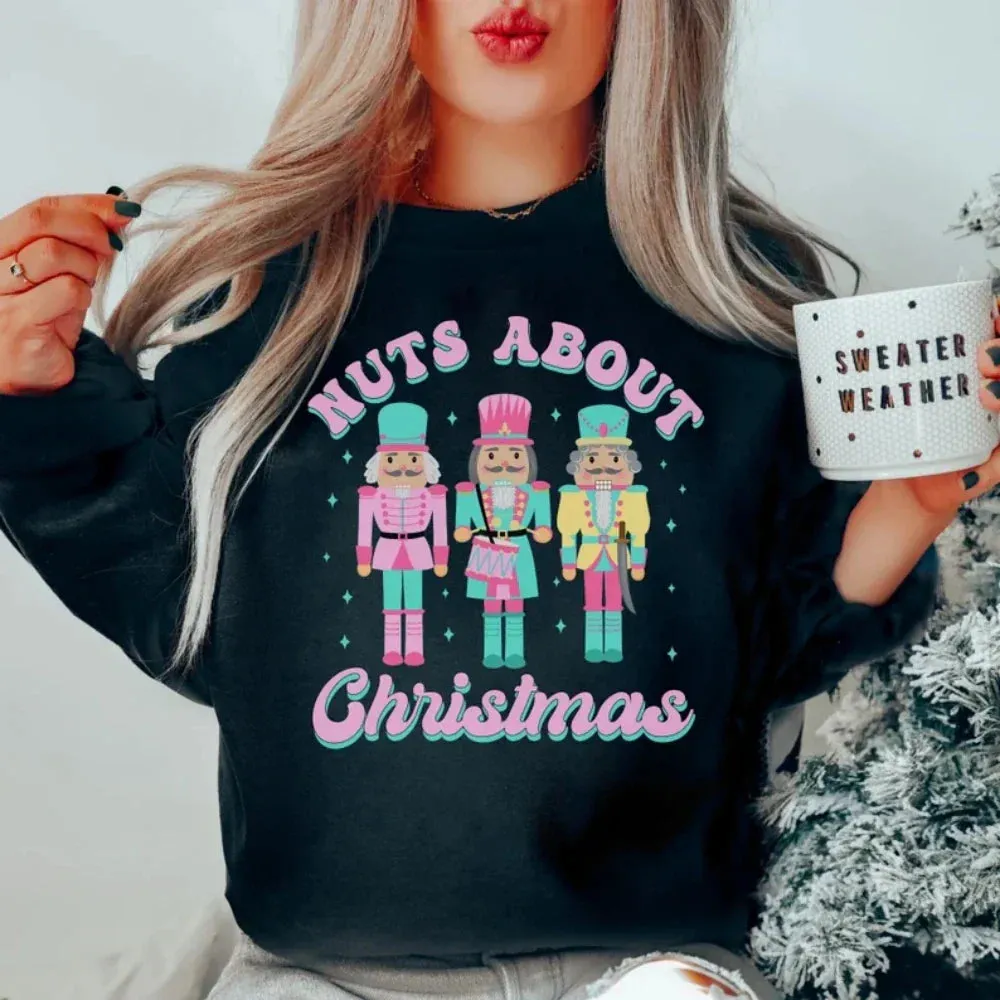 "Nuts About Christmas" Nutcracker Sweatshirt From Kawaii Stop