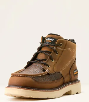 Rebar Lift Chukka Work Boot in Distressed Brown by Ariat