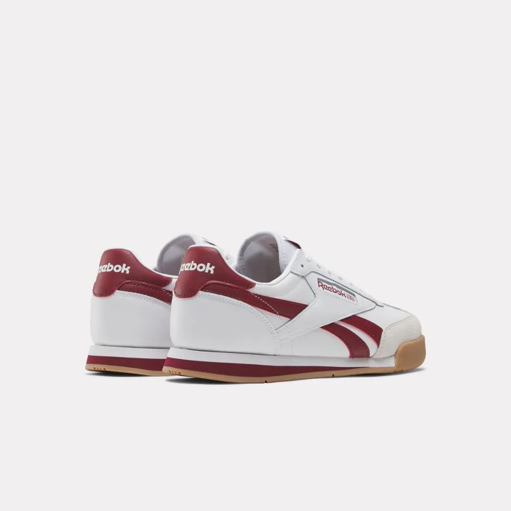 Reebok Footwear Men Campio XT Shoes FTWRWHITE/BURGUNDY/RBKGUM04