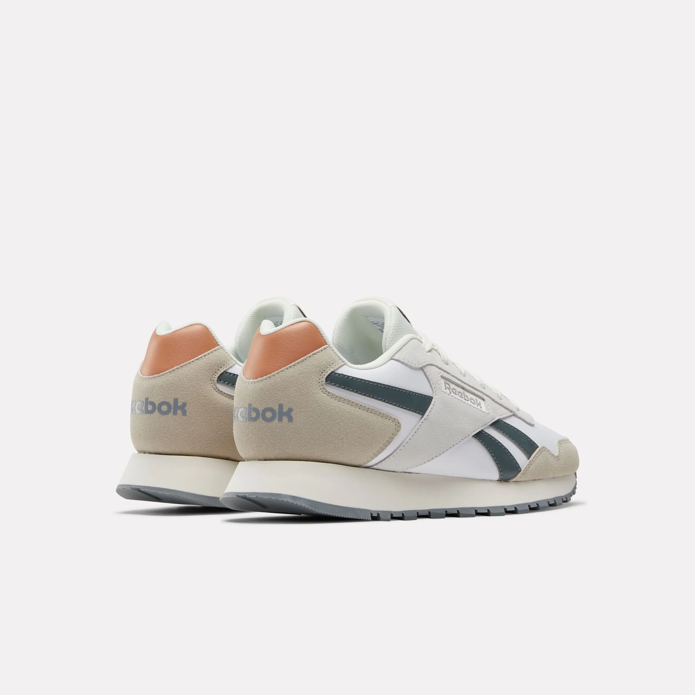 Reebok Glide Shoes Moonstone/White/Grey 5