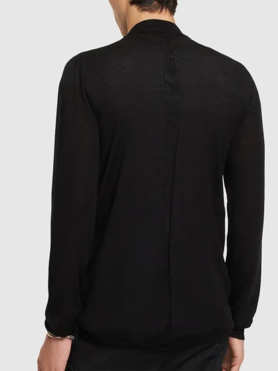 Rick Owens   Level lightweight wool sweater 