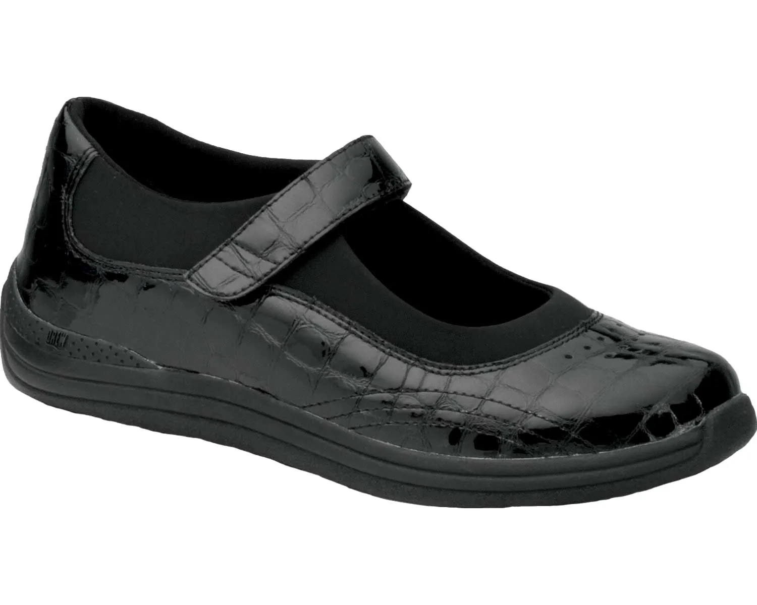 Rose - Black Croc