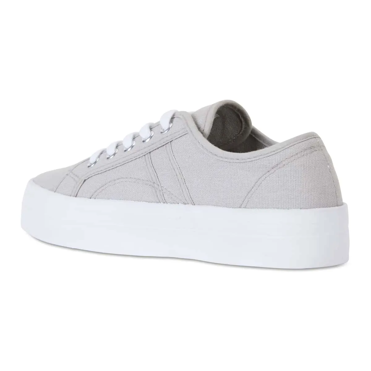 Scott Sneaker in Grey Canvas