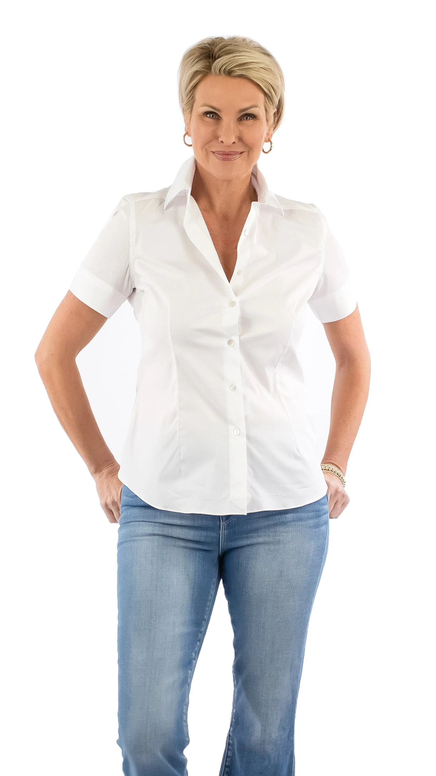 Simona Shirt - White