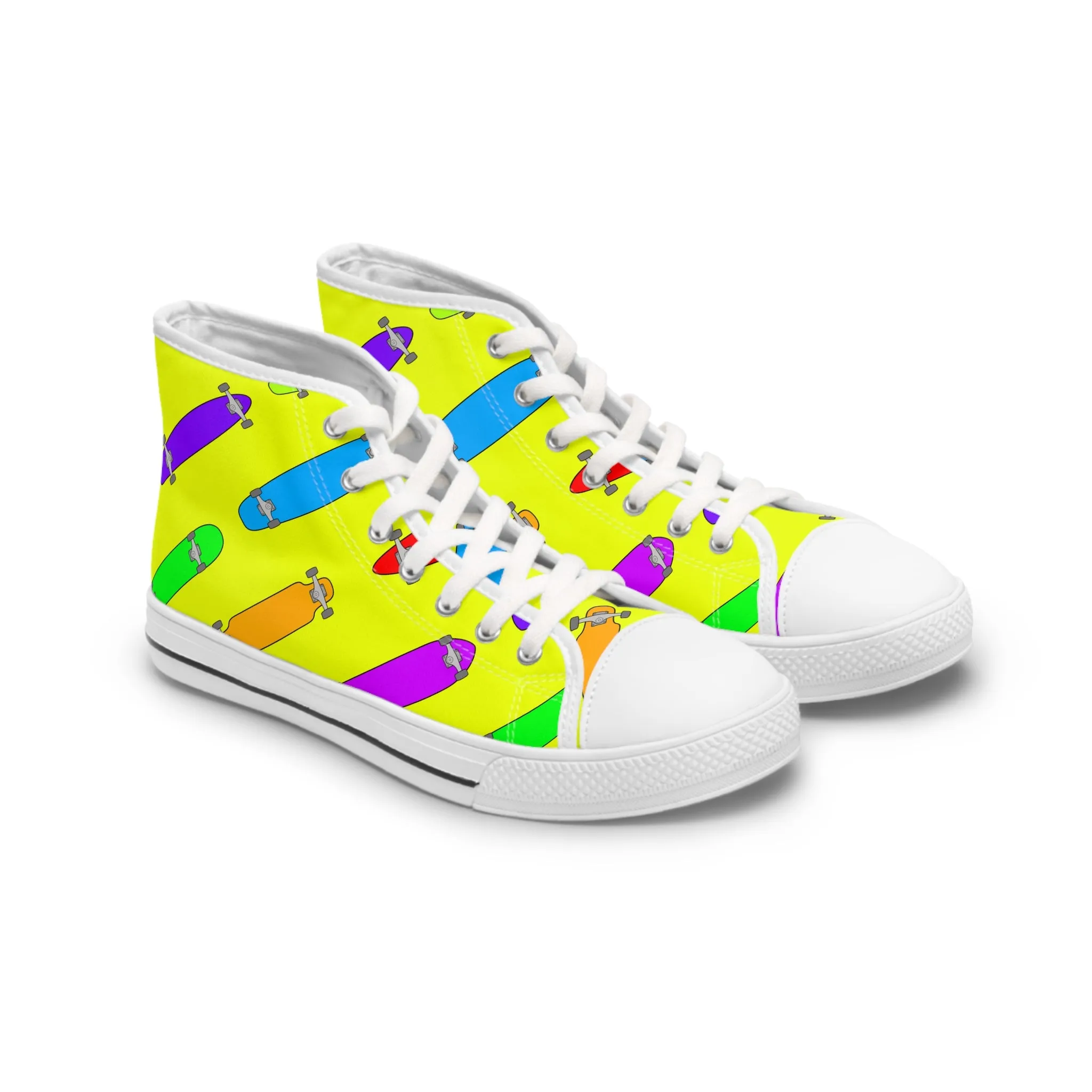 Skateboards Women's High Top Sneakers