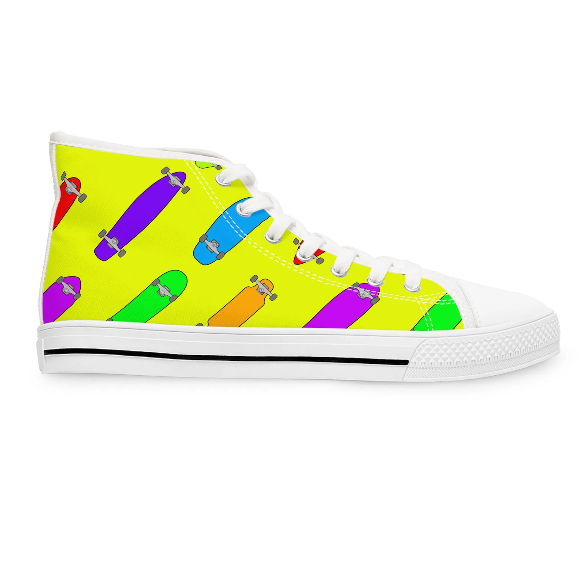 Skateboards Women's High Top Sneakers