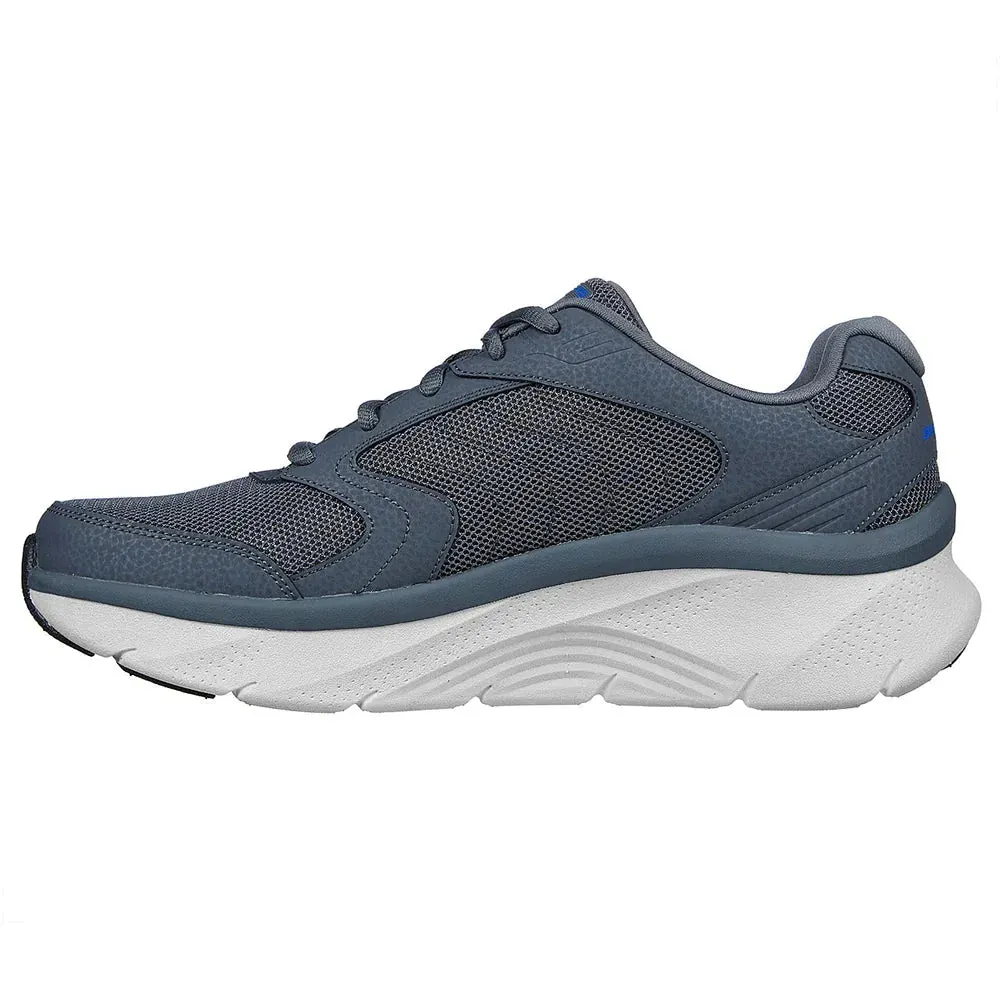 Skechers Men's Arch Fit DLux Junction Shoes - Charcoal / Blue