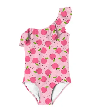 SLIPSTOP Girl's Mela Junior Swimsuit - Pink