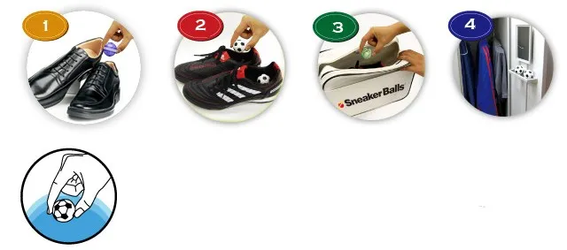 SNEAKER BALLS® Shoe Odour Deodorisers