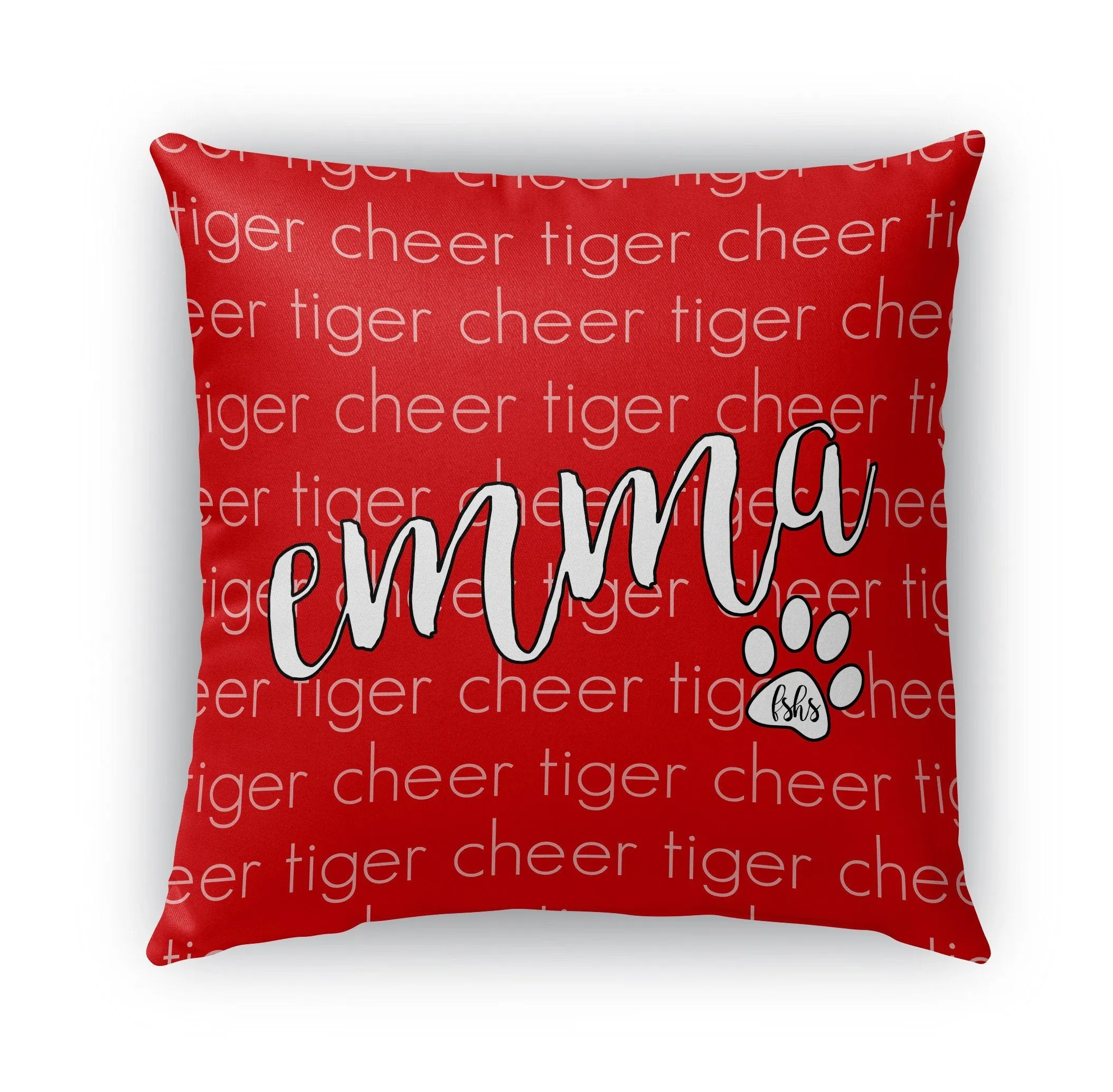 TEAM - CURSIVE PERSONALIZED NAME PILLOW SHAM