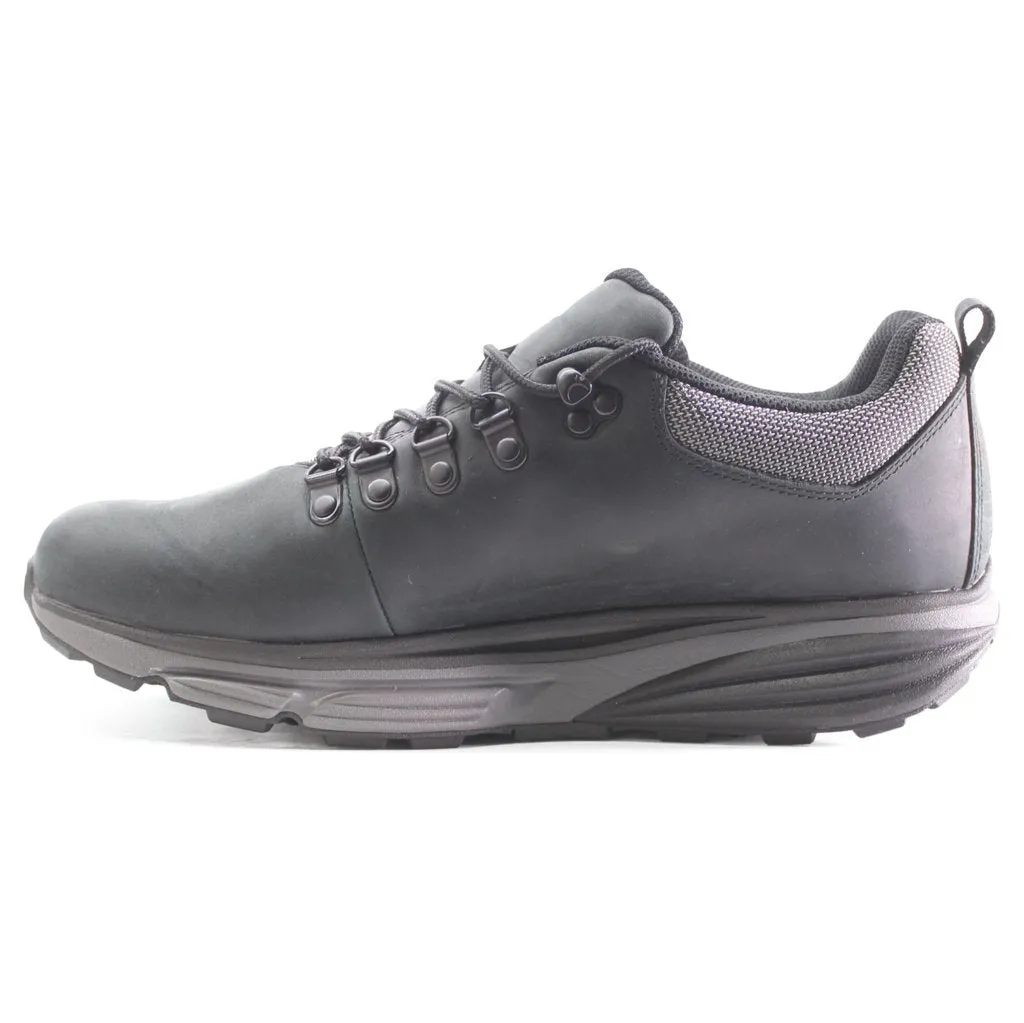 Terra Waterproof Nubuck Leather Men's Low-Top Trainers