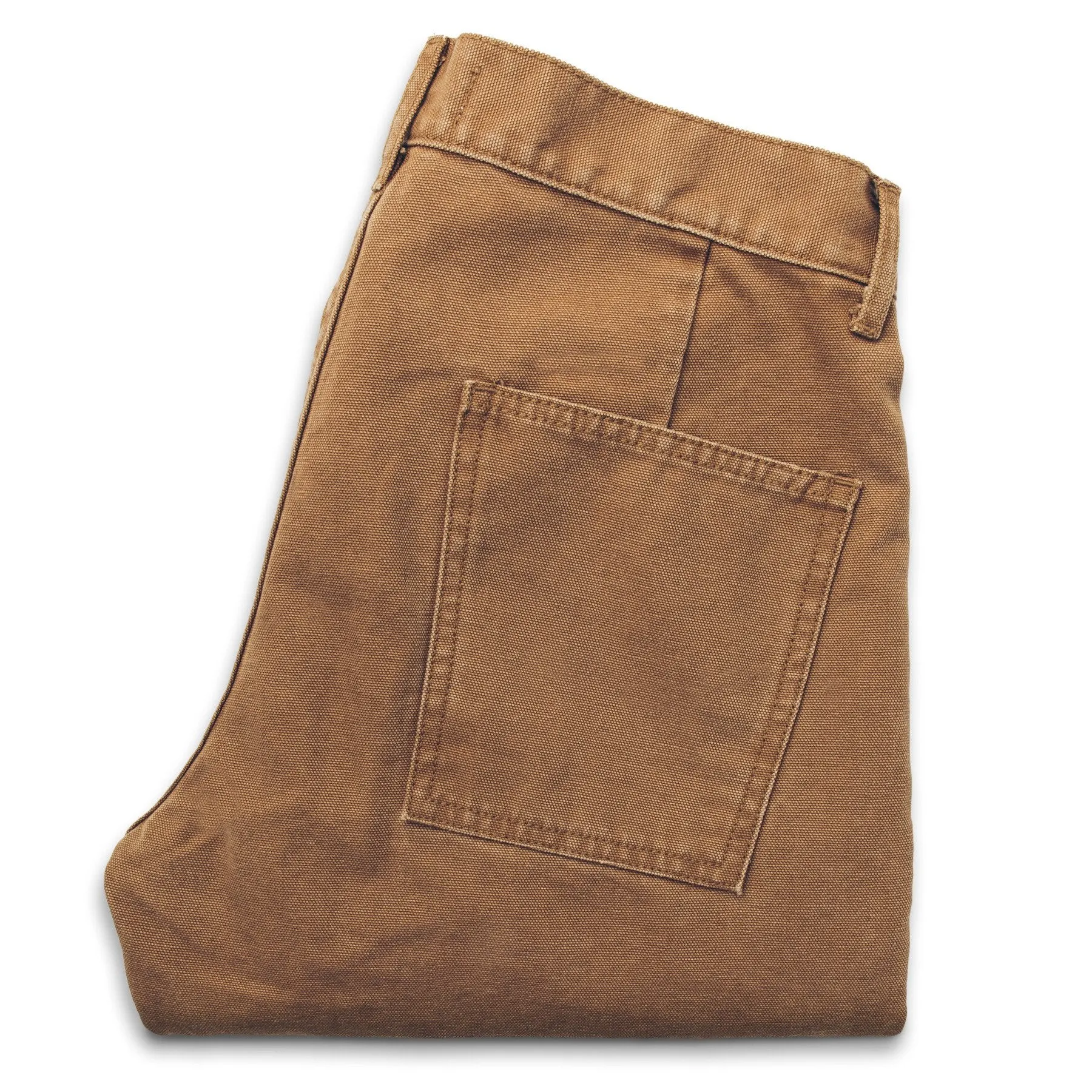 The Camp Pant in Washed Sawdust Canvas