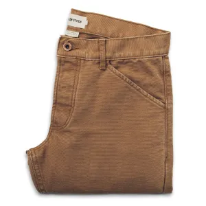 The Camp Pant in Washed Sawdust Canvas