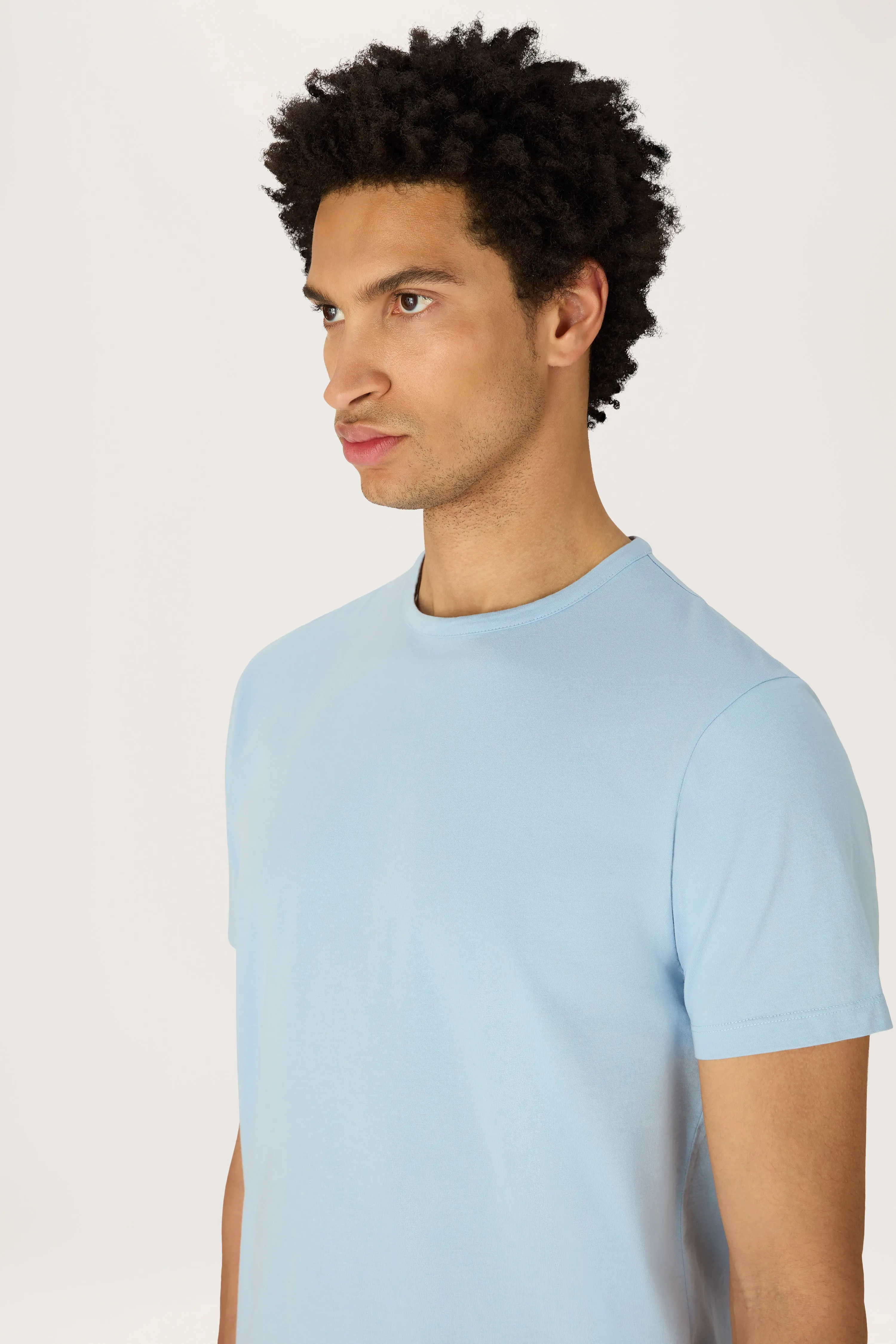 The Classic Tee || Sky Blue | Organic Cotton