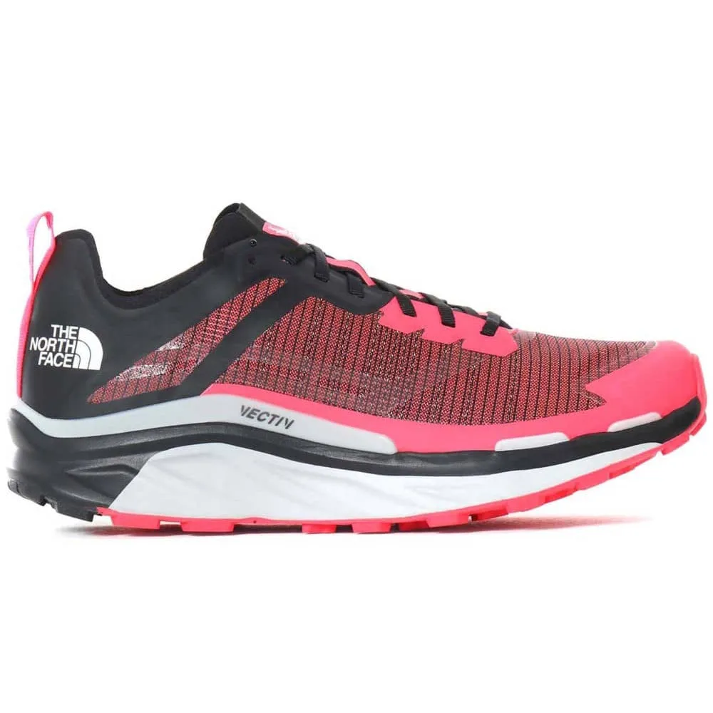 The North Face Women's Vectiv Infinite Trail Running Shoes TNF Black / Brilliant Coral