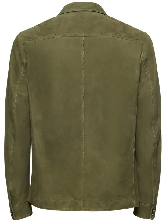 Tom Ford   Lightweight suede outershirt 