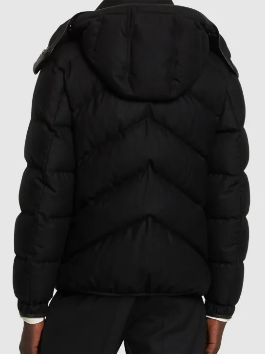 Tom Ford   Lightweight wool blend down jacket 