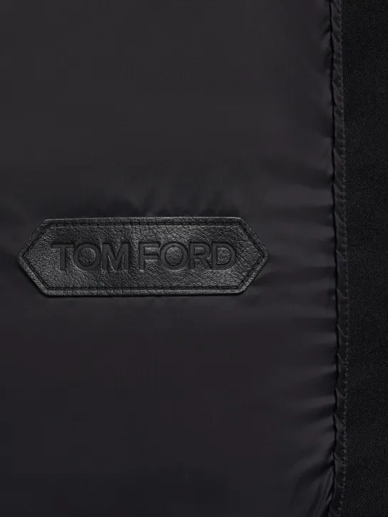 Tom Ford   Lightweight wool blend down jacket 