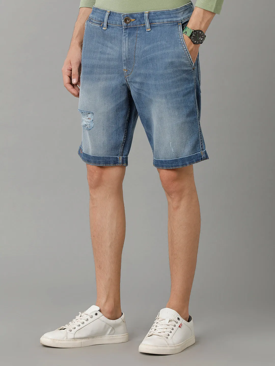 Voi Jeans Mens Assorted Regular Fit Shorts