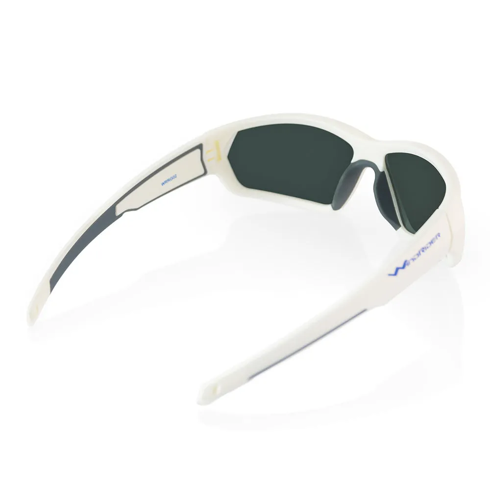 WindRider Floaterz Polarized Floating Sunglasses White Frame