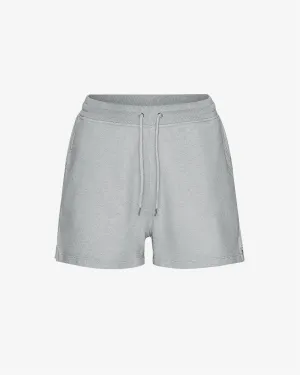 Women Organic Sweatshorts - Heather Grey