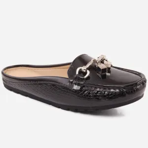 Women "MERVAT" Classic Back Less Mocassins