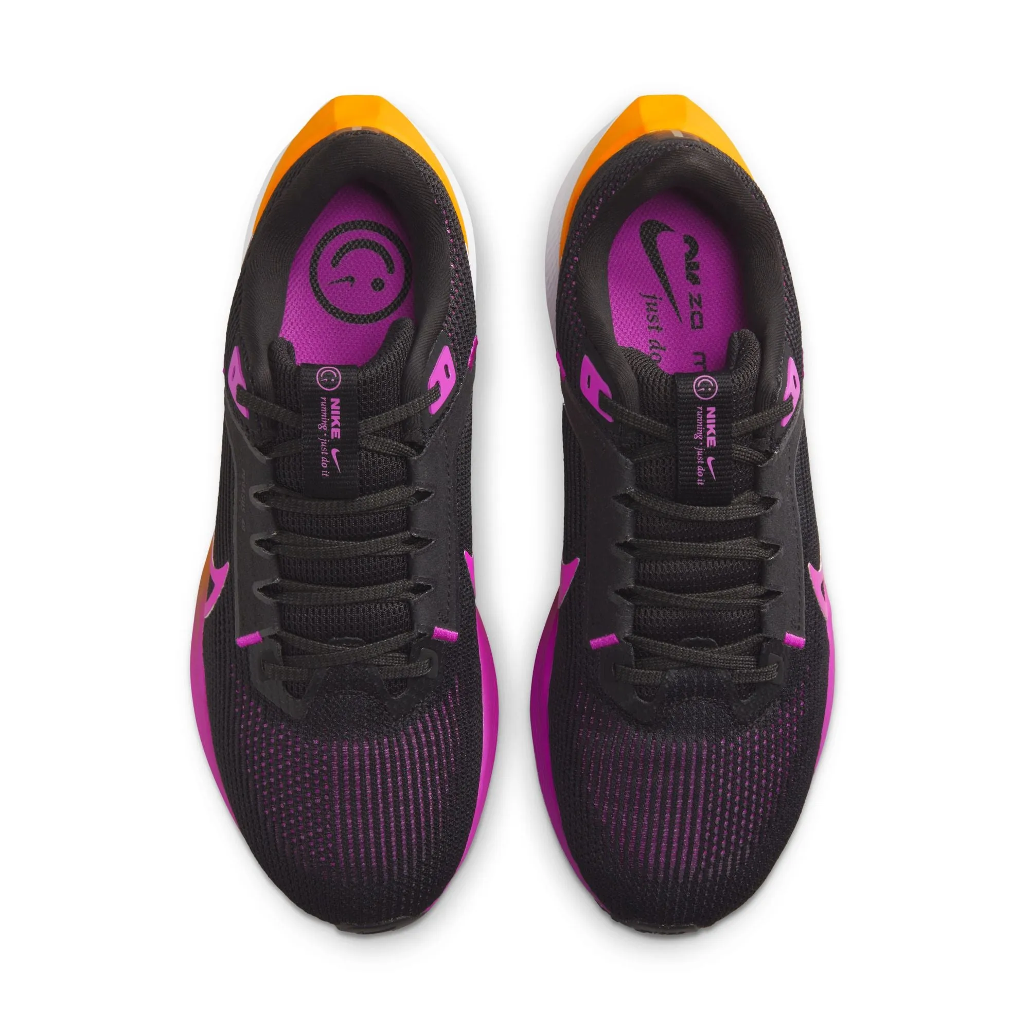 WOMEN'S PEGASUS 40 - B - 011 BLACK/HYPER VIOLET