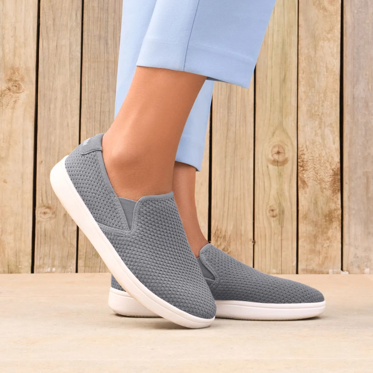 Wood Sneaker Slip-On Women